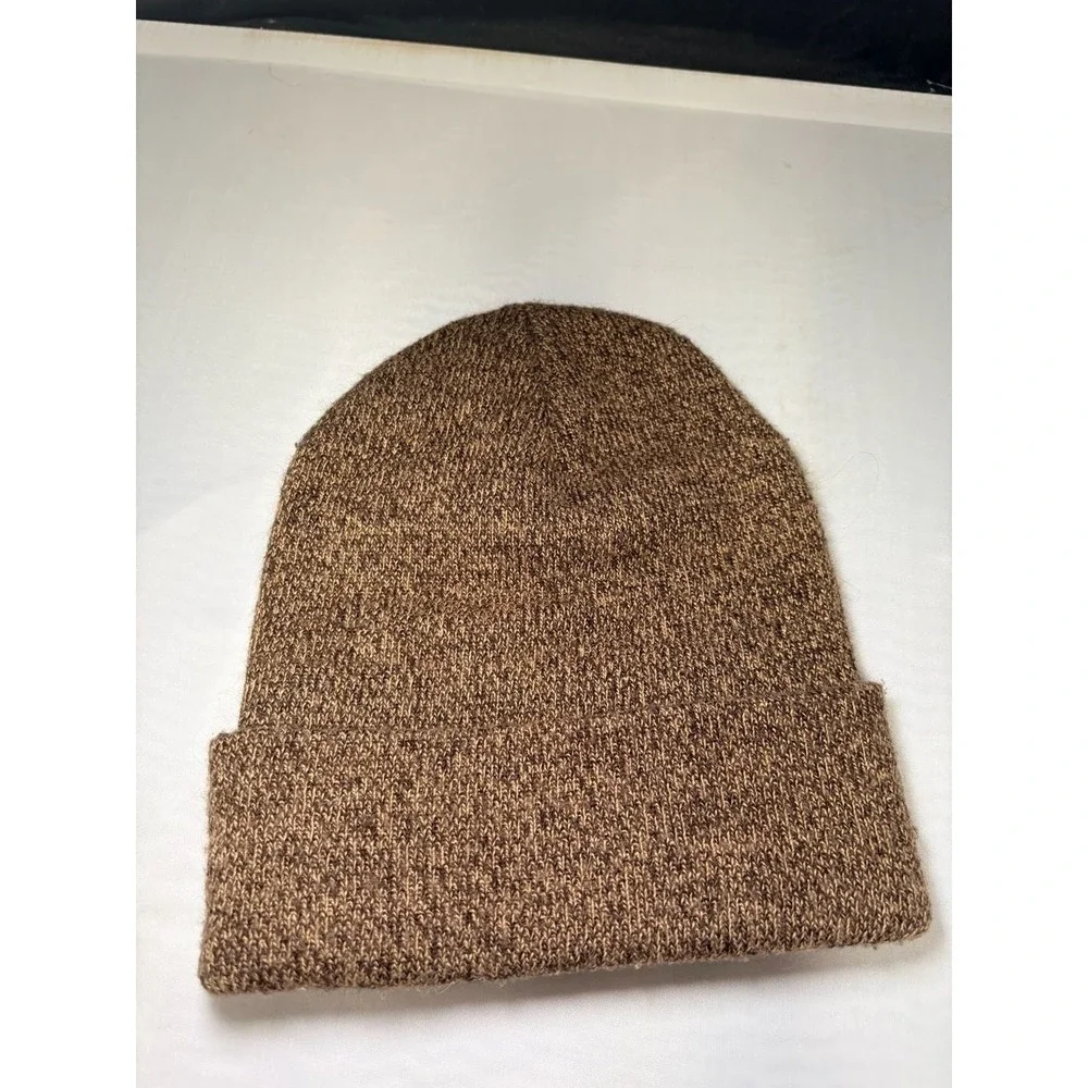 Carhartt A18 Knit Cuffed Beanie Watch Hat in Dark Brown Heather